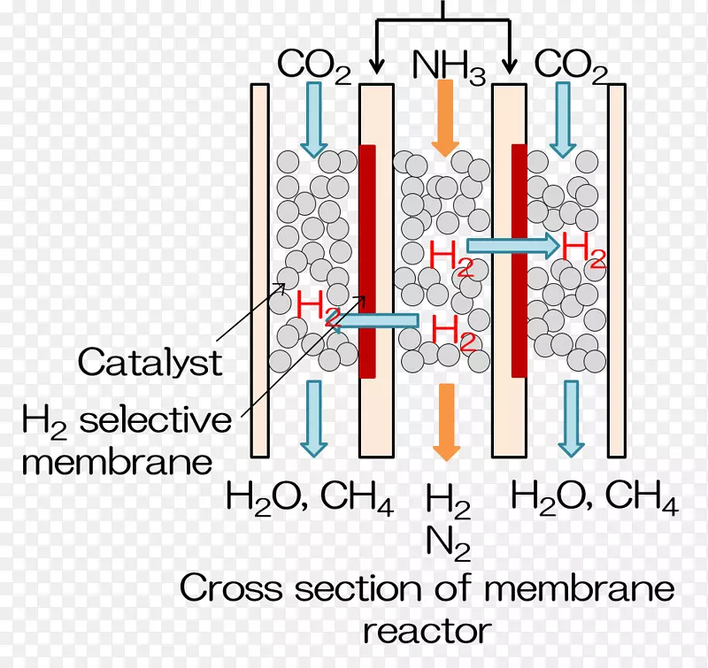 膜技术膜反应器化学反应器膜气分离膜生物反应器选择性还原