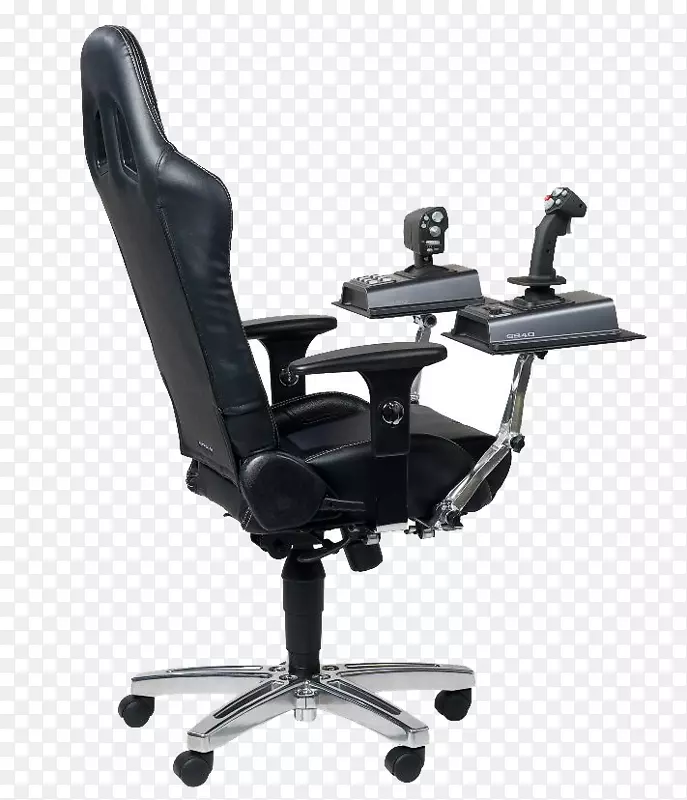 办公椅、操纵杆、游戏控制器、飞行模拟器-操纵杆