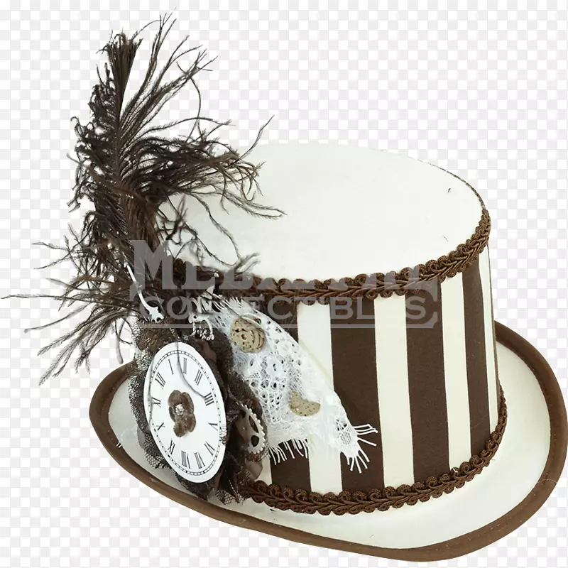 蒸汽朋克蛋糕马术帽-蒸汽朋克帽