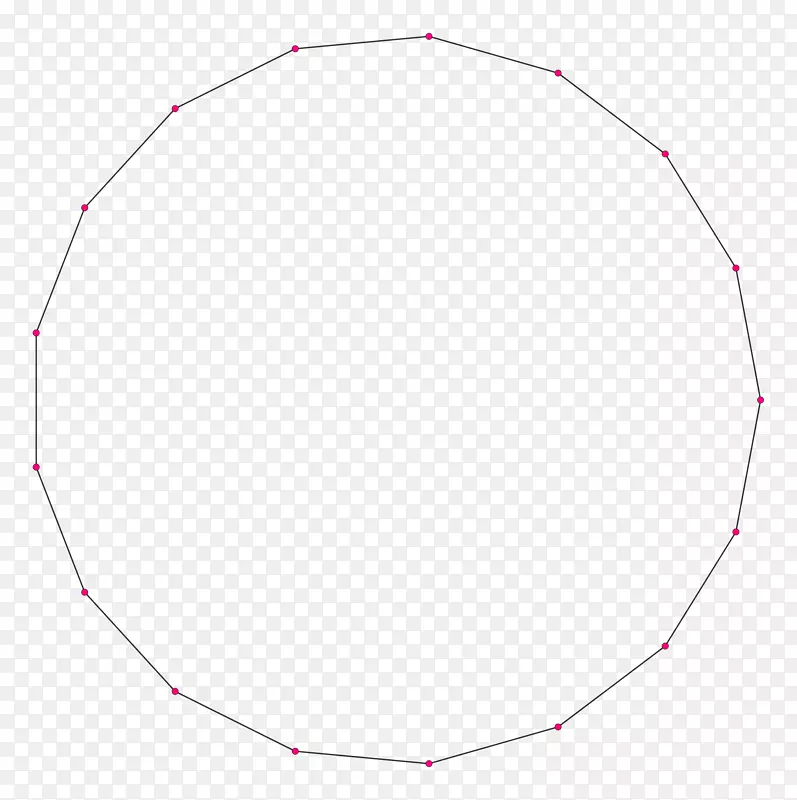 圆内接图形规则多边形线周长圆