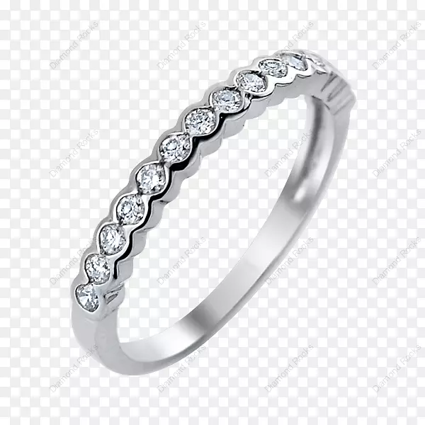 永恒戒指，结婚戒指，灿烂的钻石-永恒的戒指