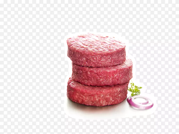 萨拉米-洛恩香肠，苏格兰神户牛肉-水牛汉堡