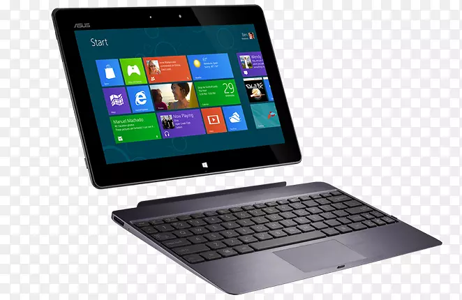 笔记本电脑键盘windows RT asus 2 in-1 pc-microsoft Tablet pc