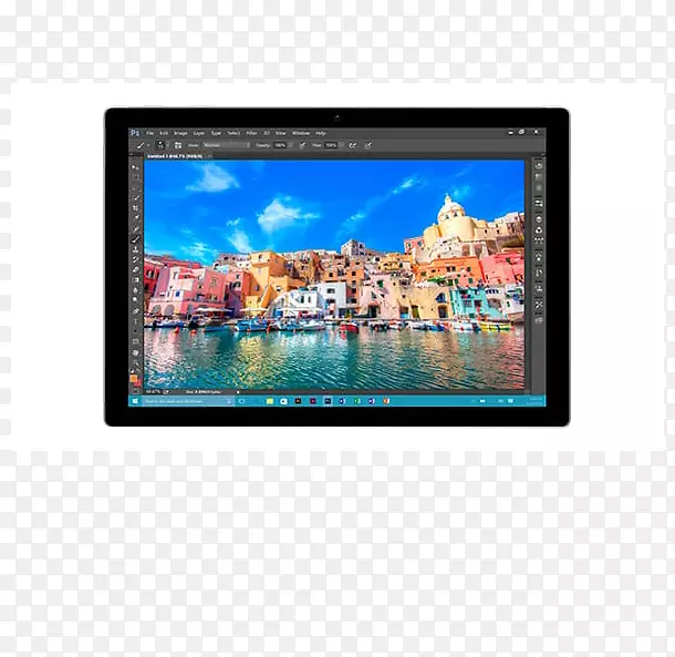 笔记本电脑英特尔核心i5面Pro 4-microsoft Tablet pc