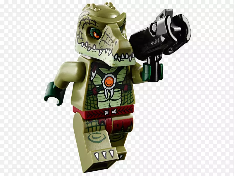 Legoland迪拜鳄鱼部落打包奇马乐高传奇游戏-玩具