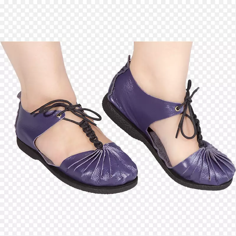 凉鞋高跟鞋服装紫色凉鞋