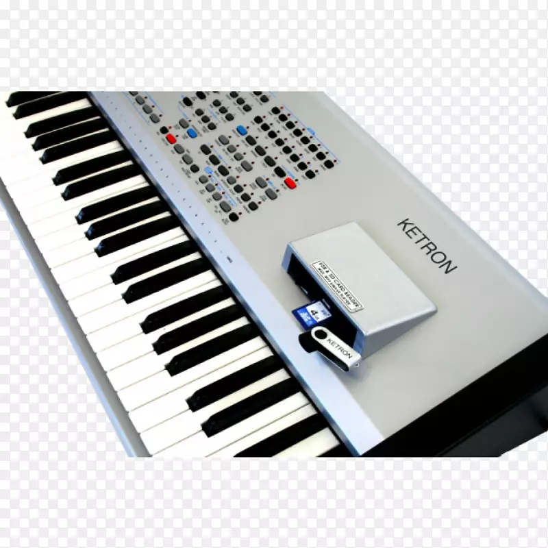 罗兹钢琴数字钢琴键盘电动钢琴存储卡读卡器