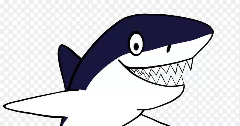 海洋安魂曲鲨鱼巴达罗纳剪贴画