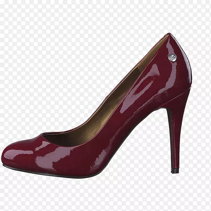 宫廷鞋红女人高跟鞋女人