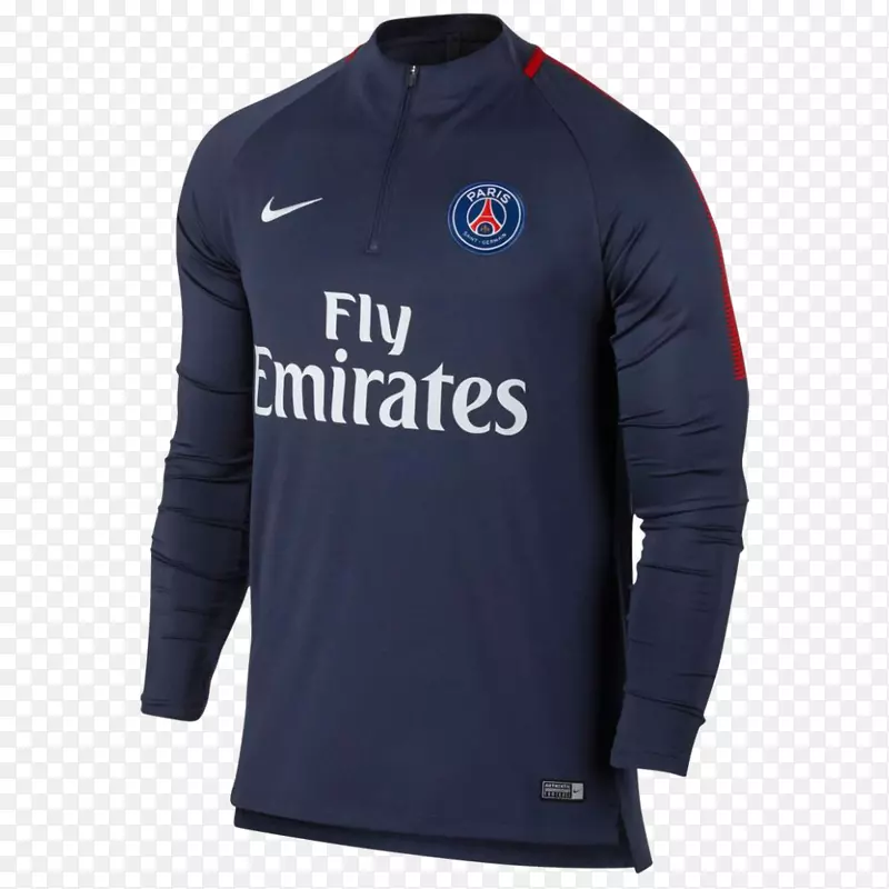 巴黎圣日耳曼F.C.长袖t恤运动衫长袖t恤