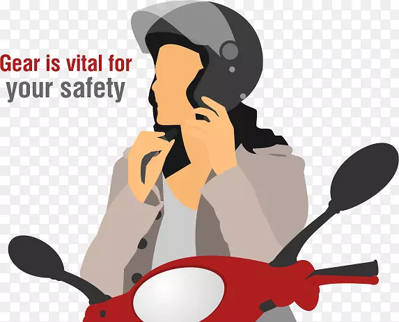 摩托车头盔摩托车安全剪辑艺术摩托车安全