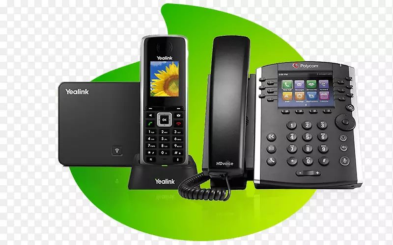 VoIP电话Polycom VVX 300电话Polycom VVX 500-Centrex IP