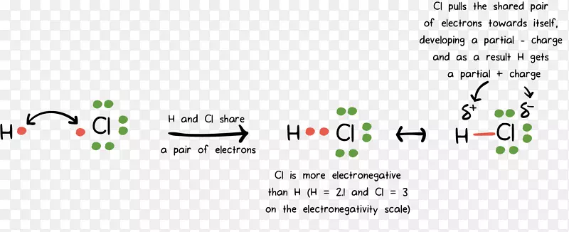 共价键离子键部分电荷尿布金属键偶极矩