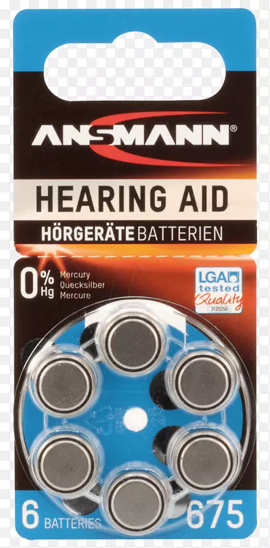 锌空气电池电动电池助听器纽扣电池
