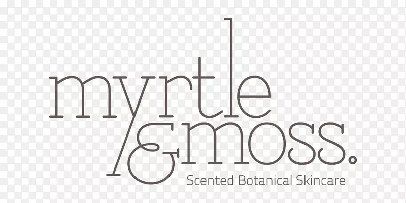 徽标品牌myrtle dieline-mossbacktanager