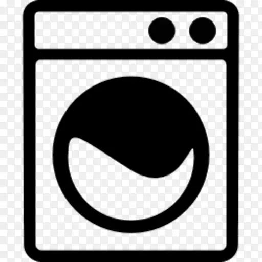 毛巾洗衣符号洗衣机洗衣房