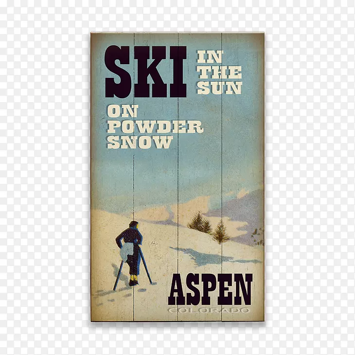 星象滑雪海报滑雪