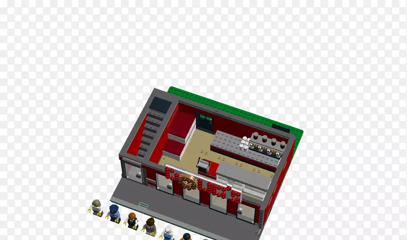 微控制器电子硬件程序员电子元件乐高模块建筑