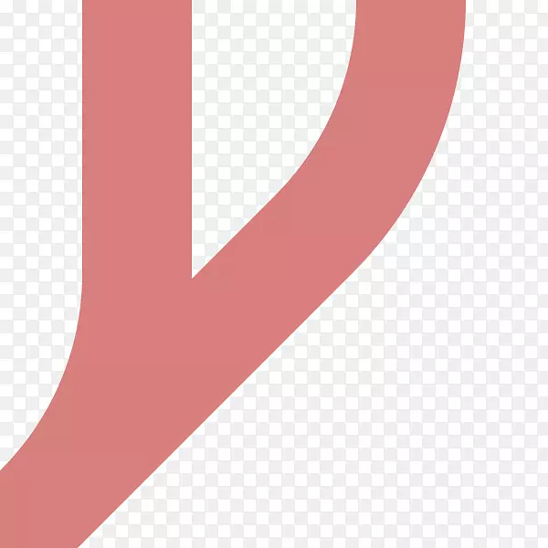 标志品牌线粉红色m线