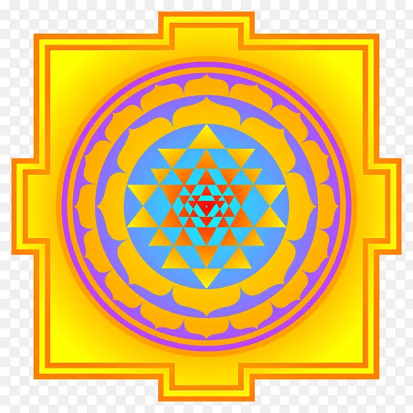 Lakshmi斯里兰卡神圣几何学