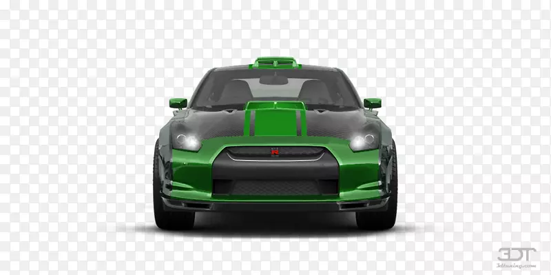 城市轿车汽车设计紧凑型汽车照明-2010日产gt-r