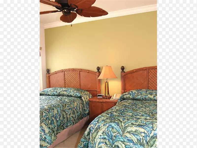 温德姆巴厘岛海别墅度假村卧室套房-床