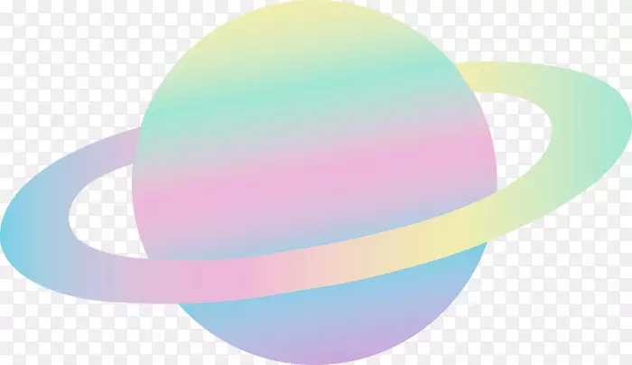 彩色剪贴画-行星