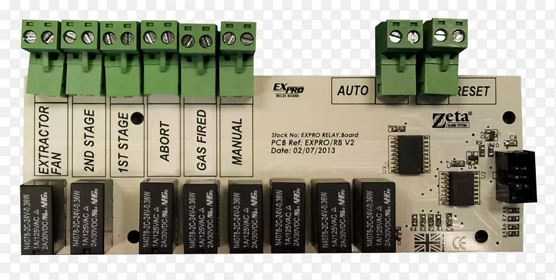 电子继电器印刷电路板硬件编程电子元件自动外部除颤器