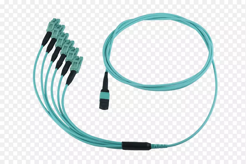 网络电缆扇形电缆10千兆位以太网光纤电缆线扇出电缆
