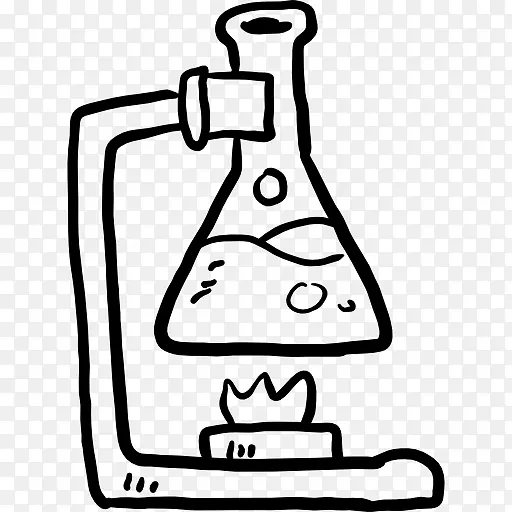 烧杯实验室瓶化学科学