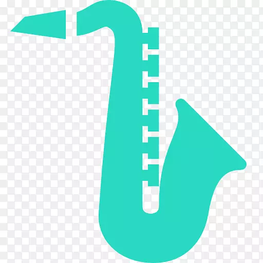 萨克斯管乐器计算机图标标志小提琴音乐风格