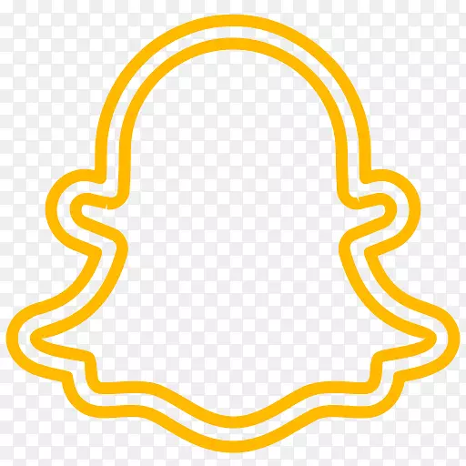 社交媒体电脑图标社交网络Snapchat剪贴画.社交媒体