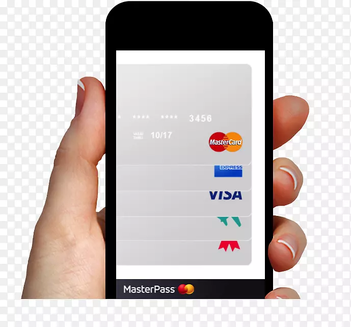 智能手机数码钱包信用卡万事达卡-数码钱包