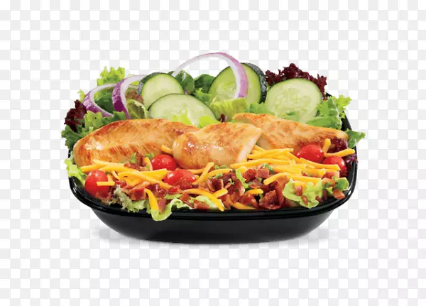 鸡肉沙拉俱乐部三明治素食菜肴速食花园沙拉