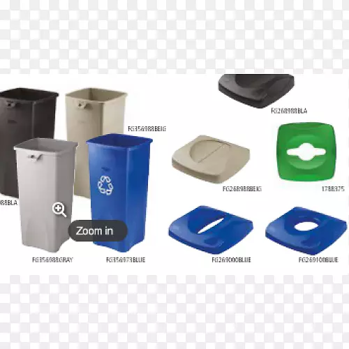 塑料废物容器