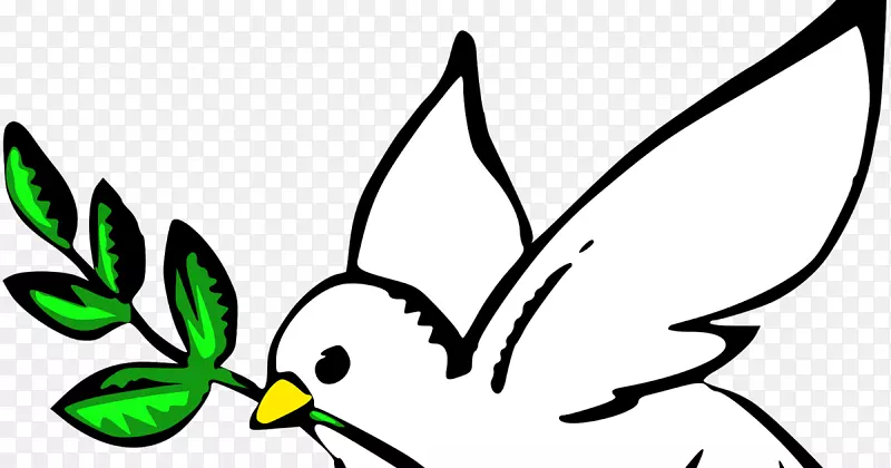 鸽子象征和平象征剪贴画民间摔跤