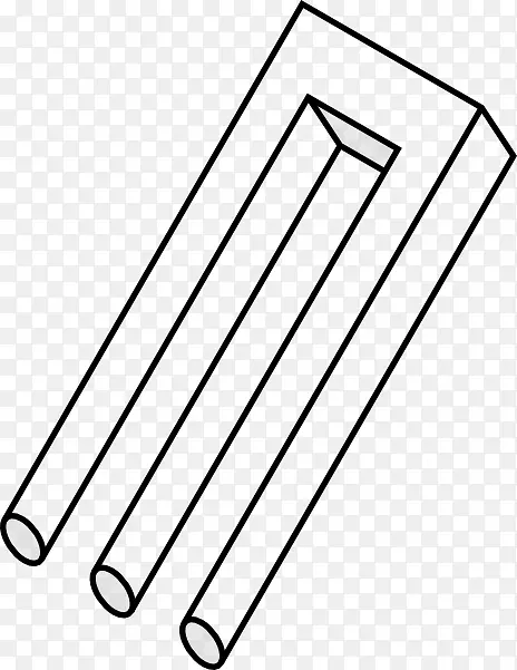 彭罗斯三角不可能三叉戟不可能物体彭罗斯楼梯绘制不可能物体