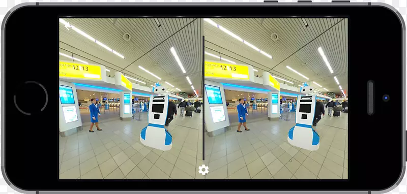 虚拟现实shindiri演播室电子机场电脑显示器-阿姆斯特丹机场Schiphol