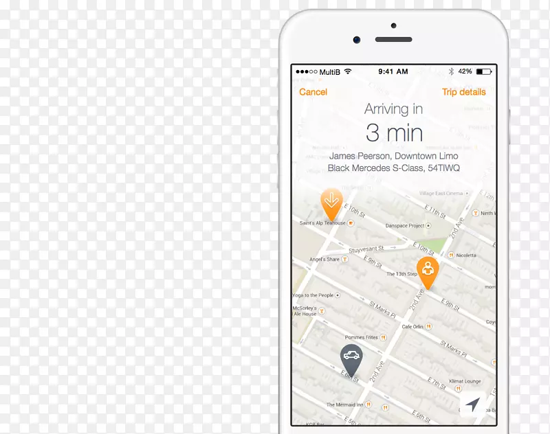 Pickme-up.be智能手机城市布鲁塞尔速乘出租车-智能手机