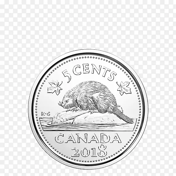 未流通硬币加拿大镍皇家加拿大铸币-未流通硬币
