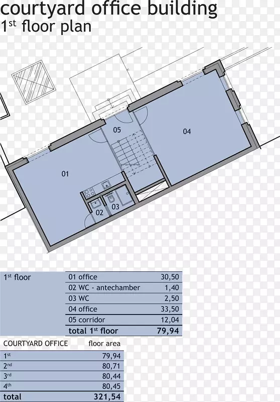 spálená层建筑平面图-建筑