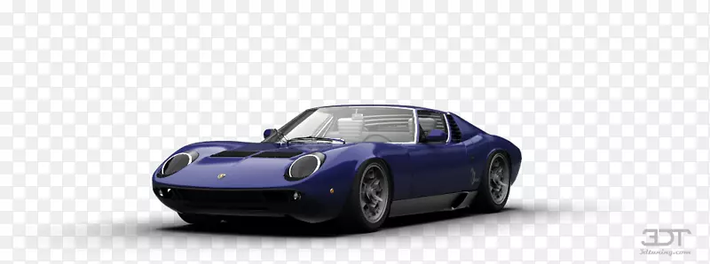 超级跑车性能汽车设计模型-兰博基尼三浦