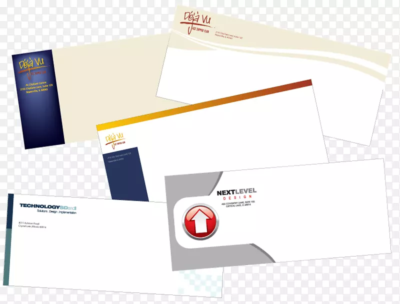 数码营销品牌标志-创意信封