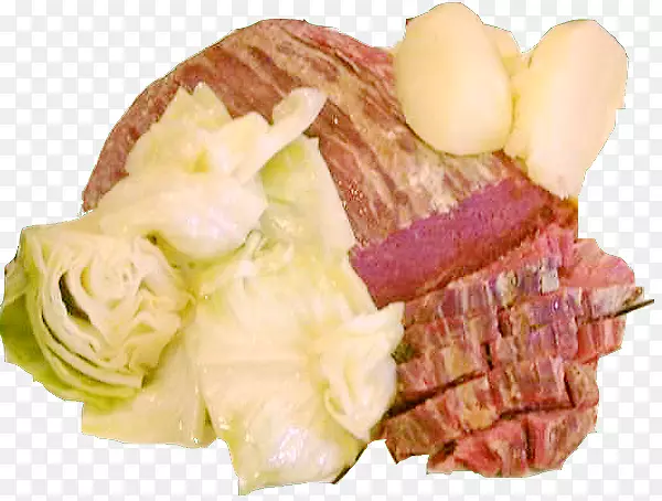 咸牛肉烤牛肉蔬菜装饰咸牛肉