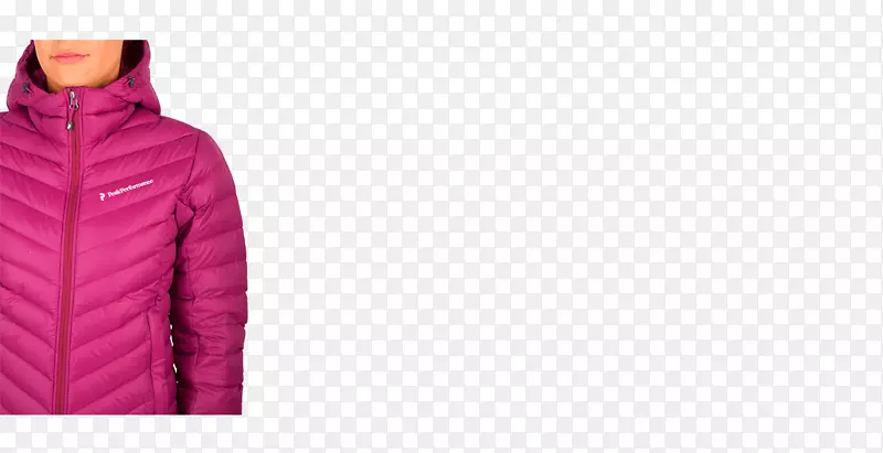 连帽衫，极毛夹克，粉红色m形钩和环扣