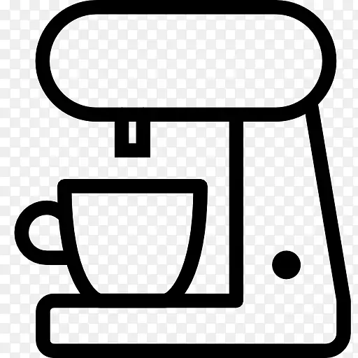咖啡机电脑图标咖啡厅饮料咖啡机PNG