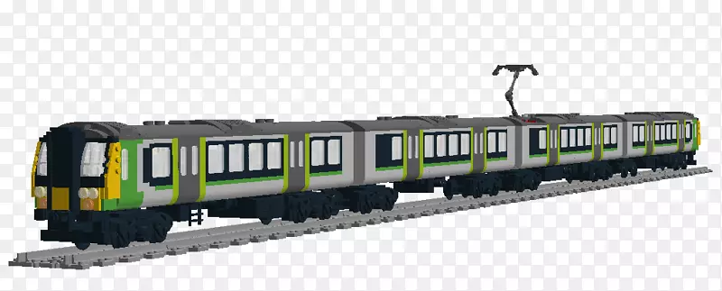 铁路车厢乐高列车客车轨道运输电力机车