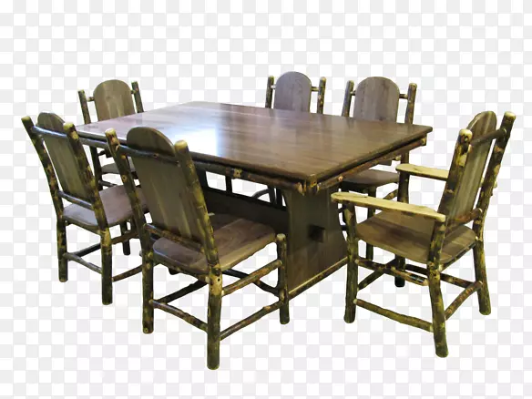 桌椅木支架桌