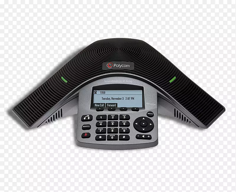 Polycom语音站5000语音通过IP VoIP电话-voip电话