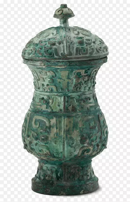 金塔酒石雕刻青铜花瓶-文言文